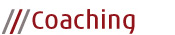 /// Coaching